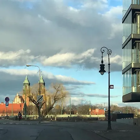 Chwaliszewo Z Balkonem - Free Parking Apartman Poznań